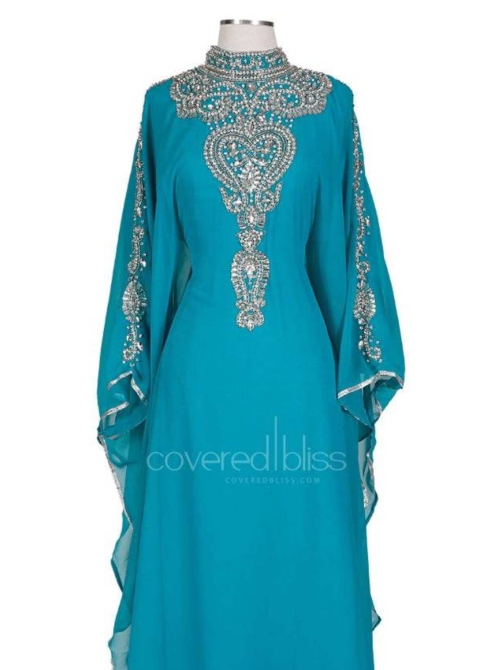 Teal Kaftan